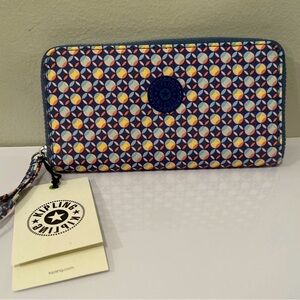 Kipling Large Zip Around Wallet